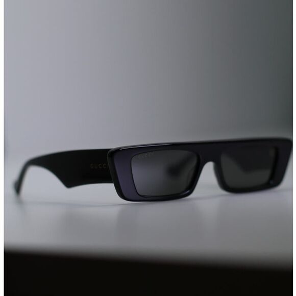 NEW Gucci Sunglasses GG1331S 001 Black Grey Unisex Authentic - Picture 7 of 12